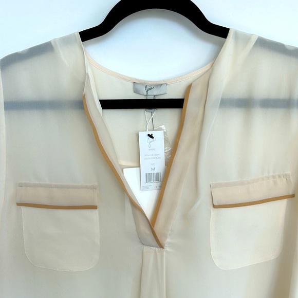 NWT JOIE silk blouse - Picture 2 of 6